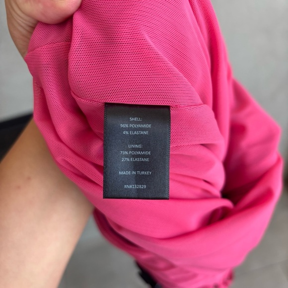 NWOT NBD Titan Gown in Fuchsia Side Cut Out Maxi Dress, Size S - Picture 16 of 16